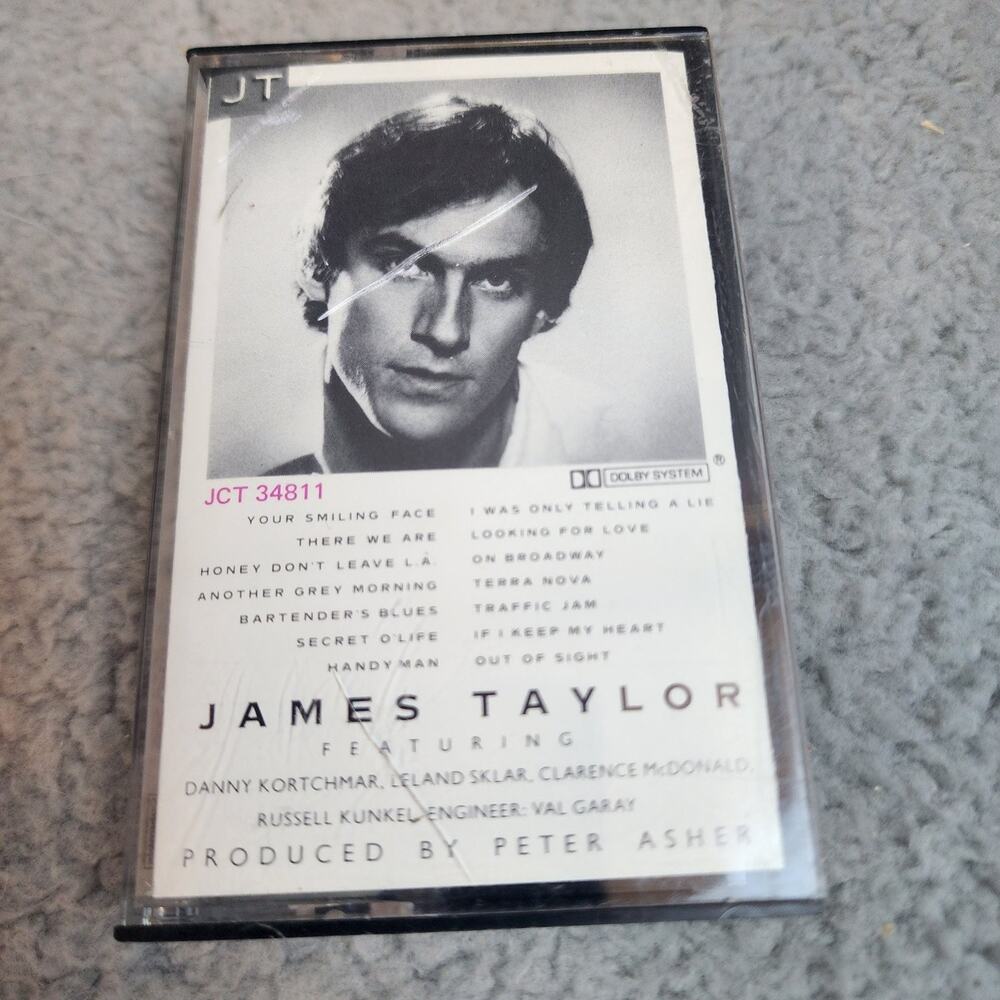 James Taylor JT Cassette 1977 Columbia CBS Inc